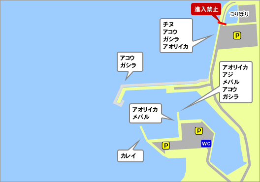 高浜町和田（和田漁港）の釣りスポット